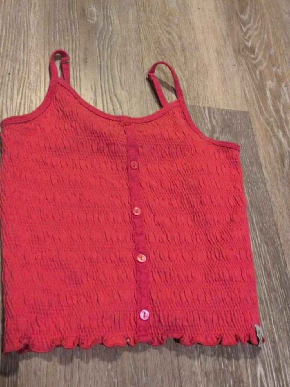 Abercrombie Kids pink Smocked Cami Size 9/10